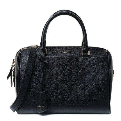 Louis Vuitton Empreinte Speedy Bandouliere 25 NM Black 1 of 4