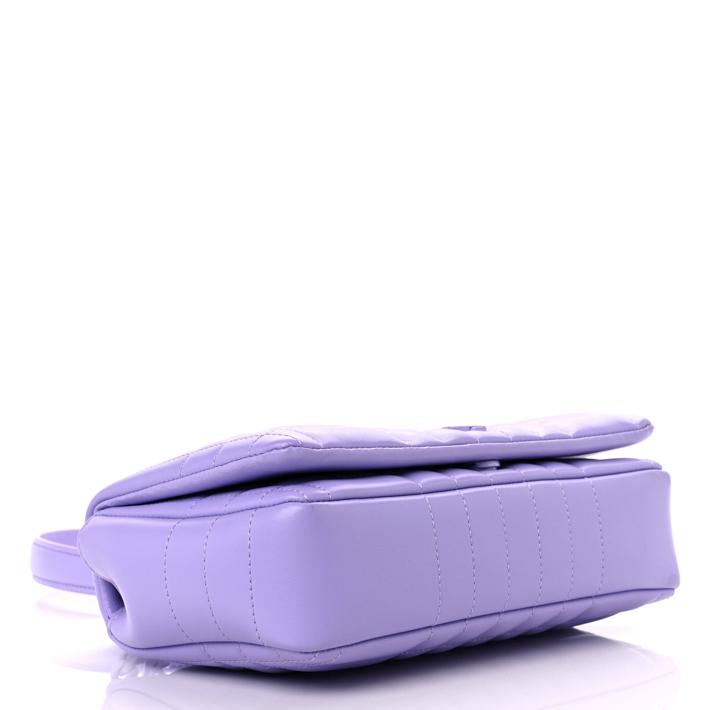 Lambskin Quilted Small Lola Bag Soft Violet