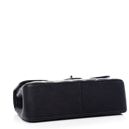 Chanel Caviar Quilted Jumbo Double Flap Black 4 of 11