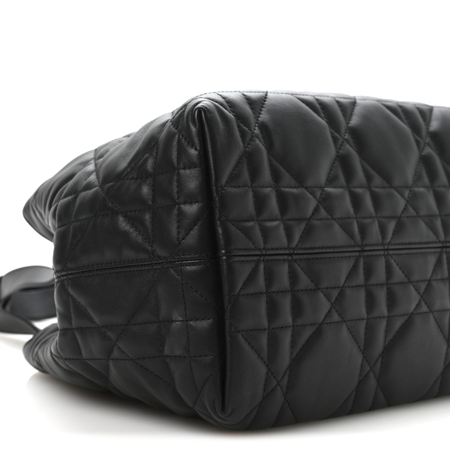 Christian Dior Calfskin Macrocannage Medium Toujours Black 10 of 12