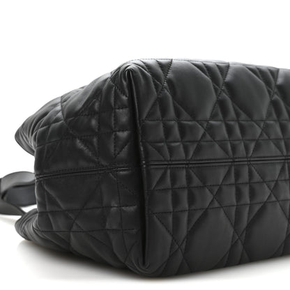 Christian Dior Calfskin Macrocannage Medium Toujours Black 10 of 12