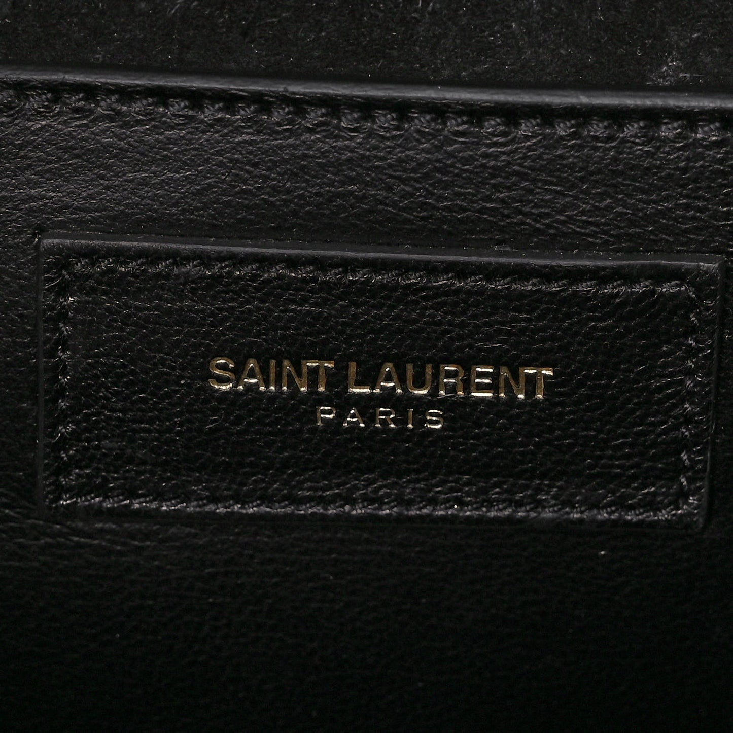 Grain De Poudre Monogram Cassandre Clutch Black