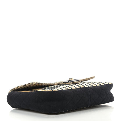 Chanel Cannes Raffia Mademoiselle Flap 3 of 10