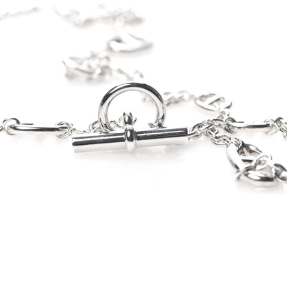 Hermes Sterling Silver Farandole Necklace 120 5 of 6