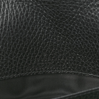 Gucci Calfskin Mini GG Marmont Chain Wallet Black 7 of 11