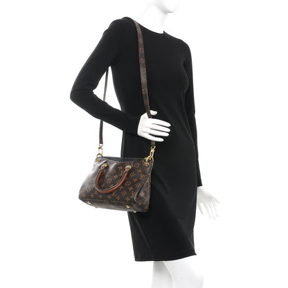 Louis Vuitton Monogram Pallas BB Black 2 of 7