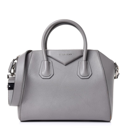 Givenchy Sugar Goatskin Small Antigona Pearl Grey 1 of 13