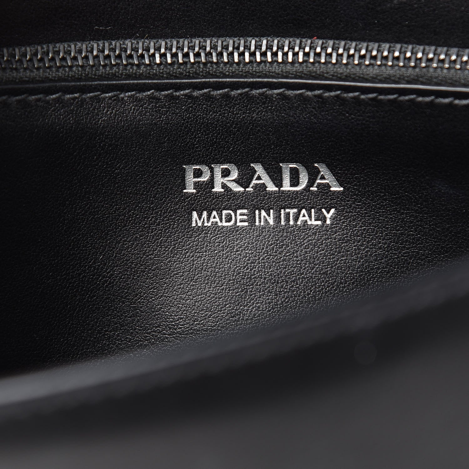 Prada Saffiano City Calfskin Monochrome Studded Large Elektra Shoulder Bag Black 6 of 10