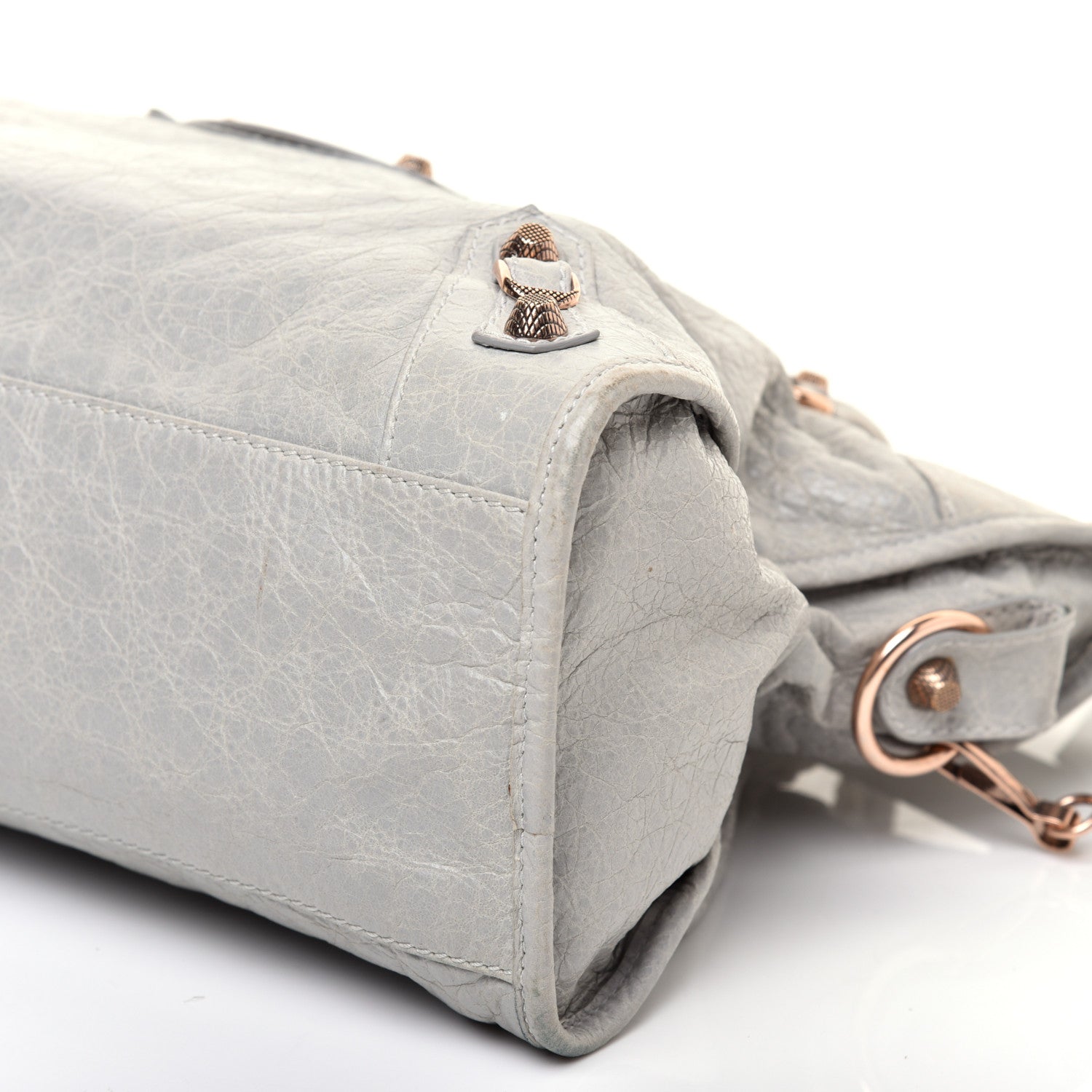 Balenciaga Agneau Giant 12 Rose Gold Hardware Hardware City Gris Ciment 7 of 9