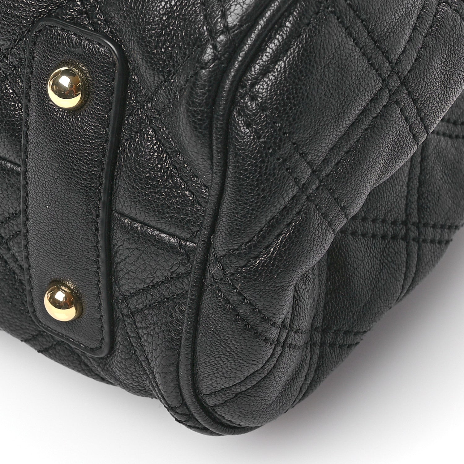 Marc Jacobs Calfskin Quilted Stam Black 9 of 9