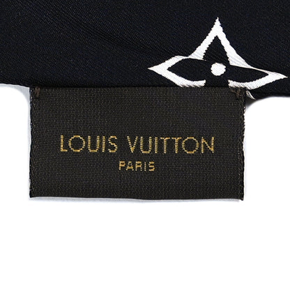 Louis Vuitton Silk Monogram Confidential Bandeau Black 3 of 3