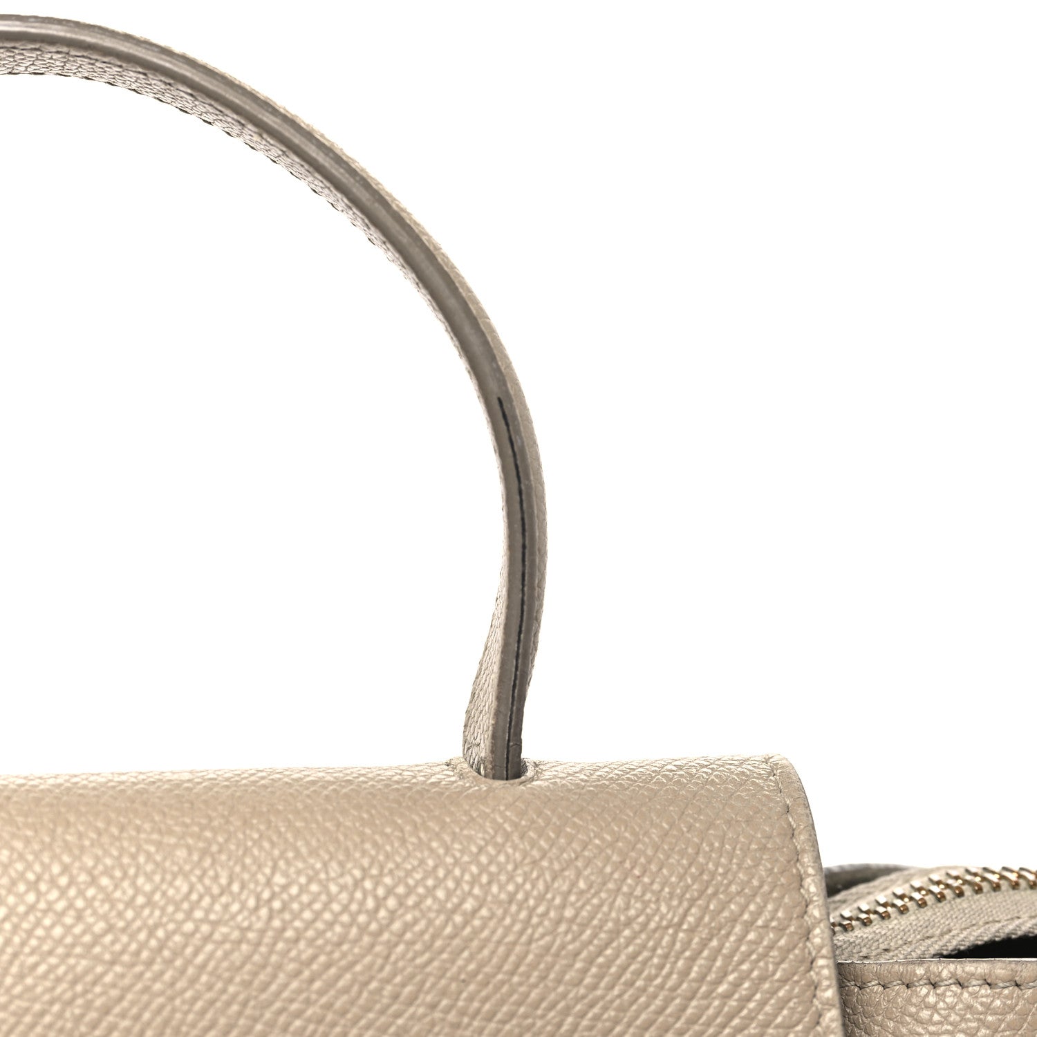 Celine Grained Calfskin Nano Belt Bag Light Taupe 15 of 16