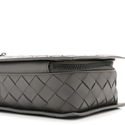 Bottega Veneta Nappa Intrecciato Travel Case Graphite 9 of 9