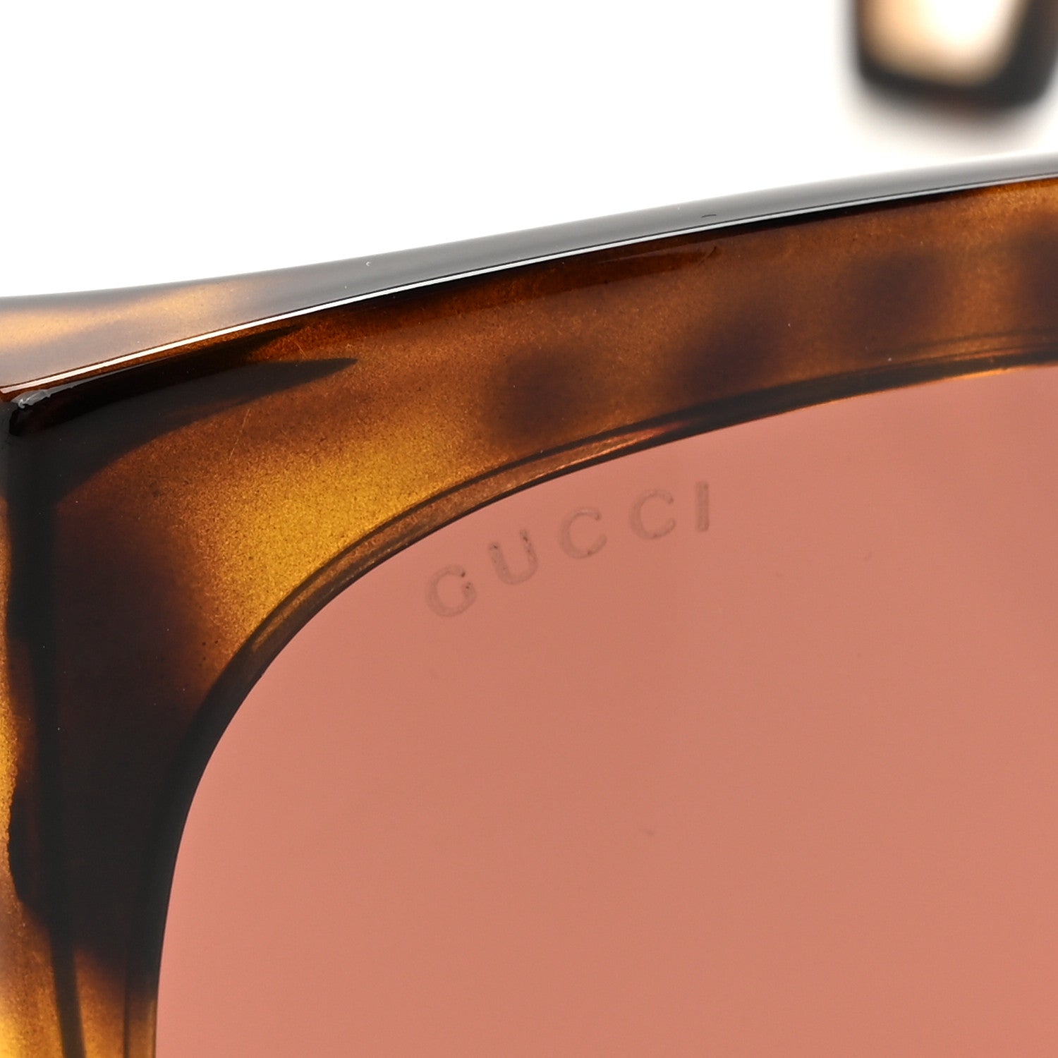 Gucci Square Frame GG0468S Sunglasses Tortoise 7 of 8