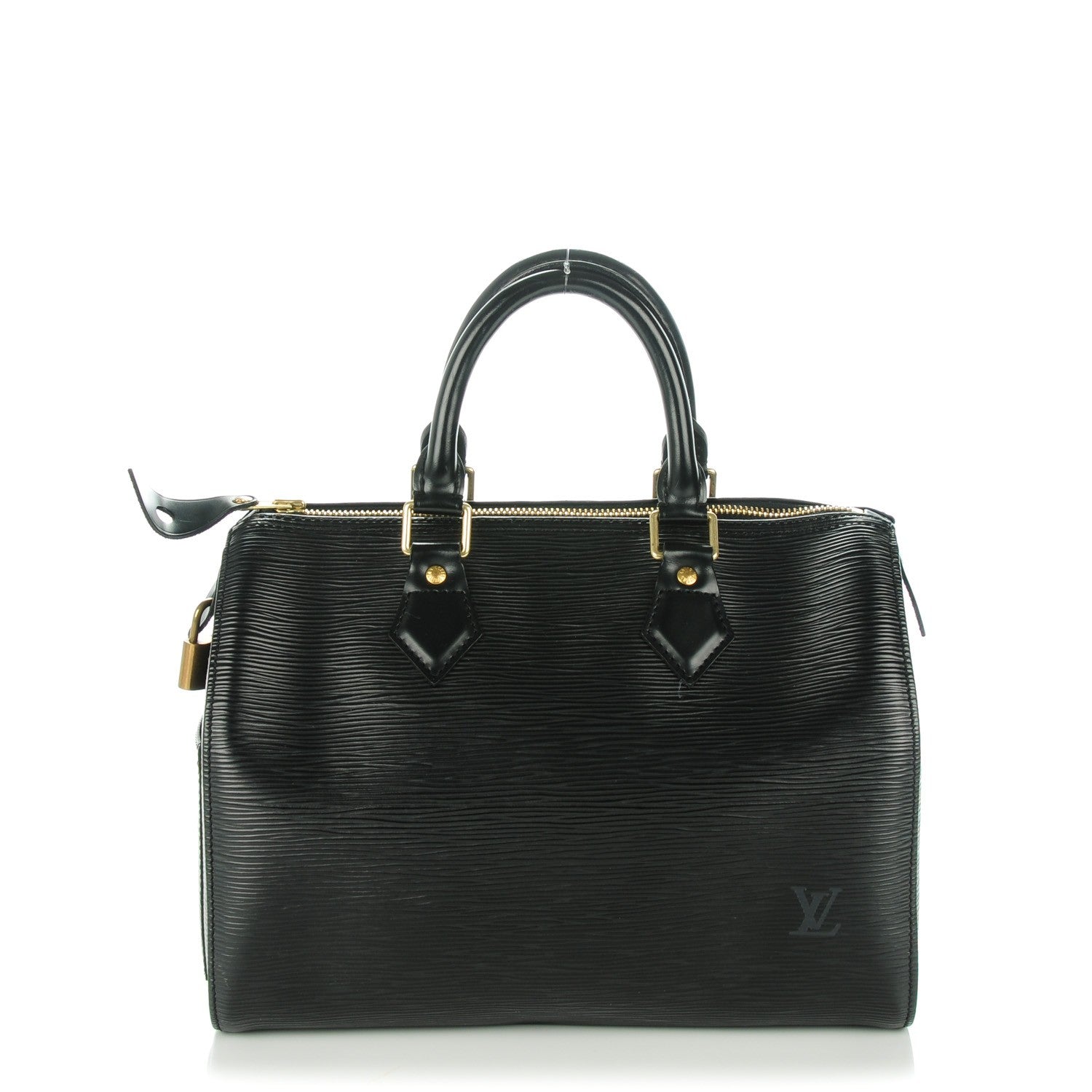 Louis Vuitton Epi Speedy 25 Black 1 of 7