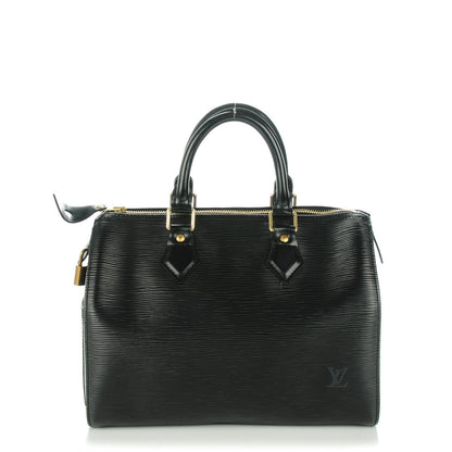 Louis Vuitton Epi Speedy 25 Black 1 of 7