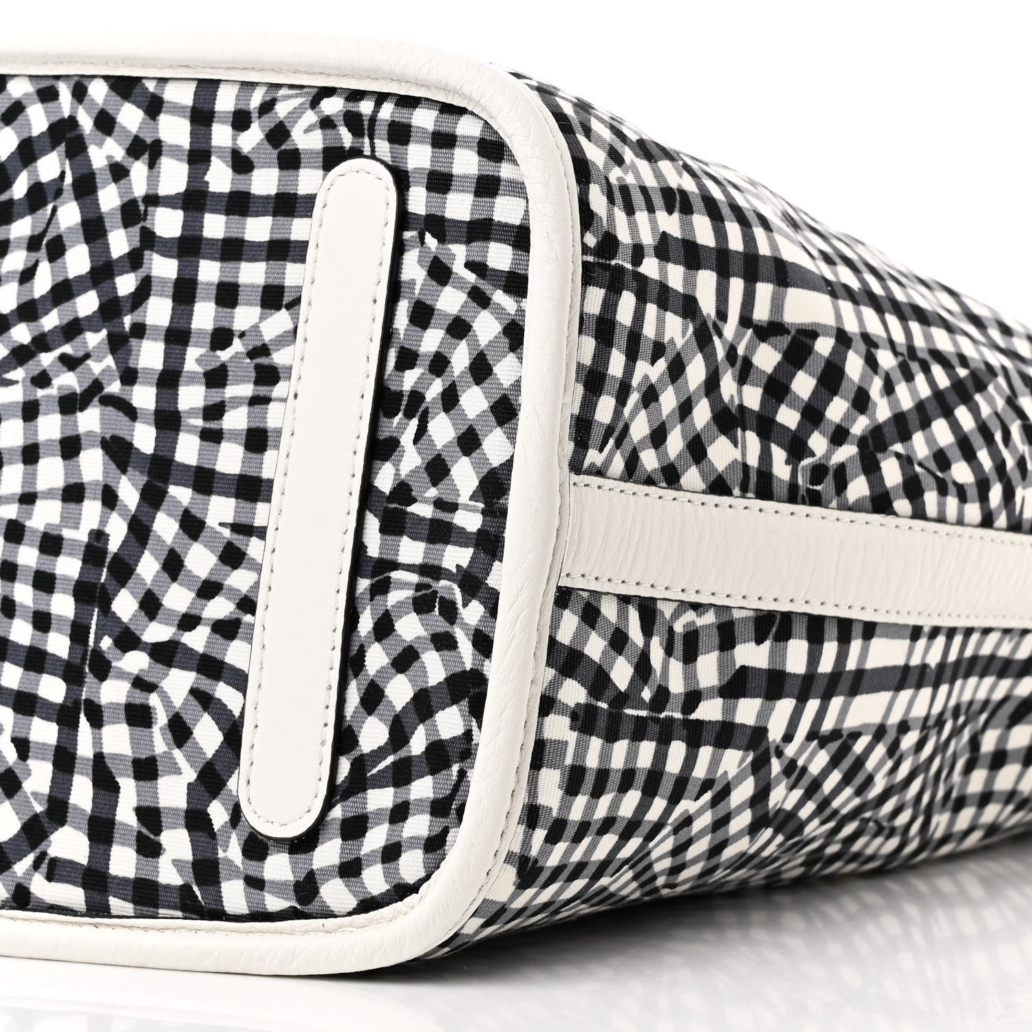 MCM Visetos Medium Liz Reversible Shopper Tote White 19 of 22