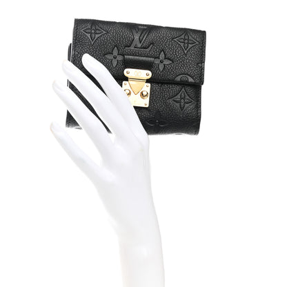 Louis Vuitton Empreinte Metis Compact Wallet Black 2 of 7