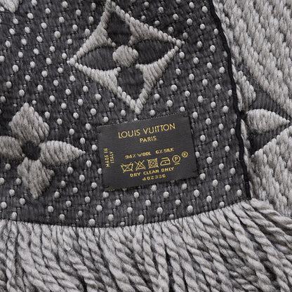 Louis Vuitton Wool Silk Logomania Scarf Verone 4 of 4