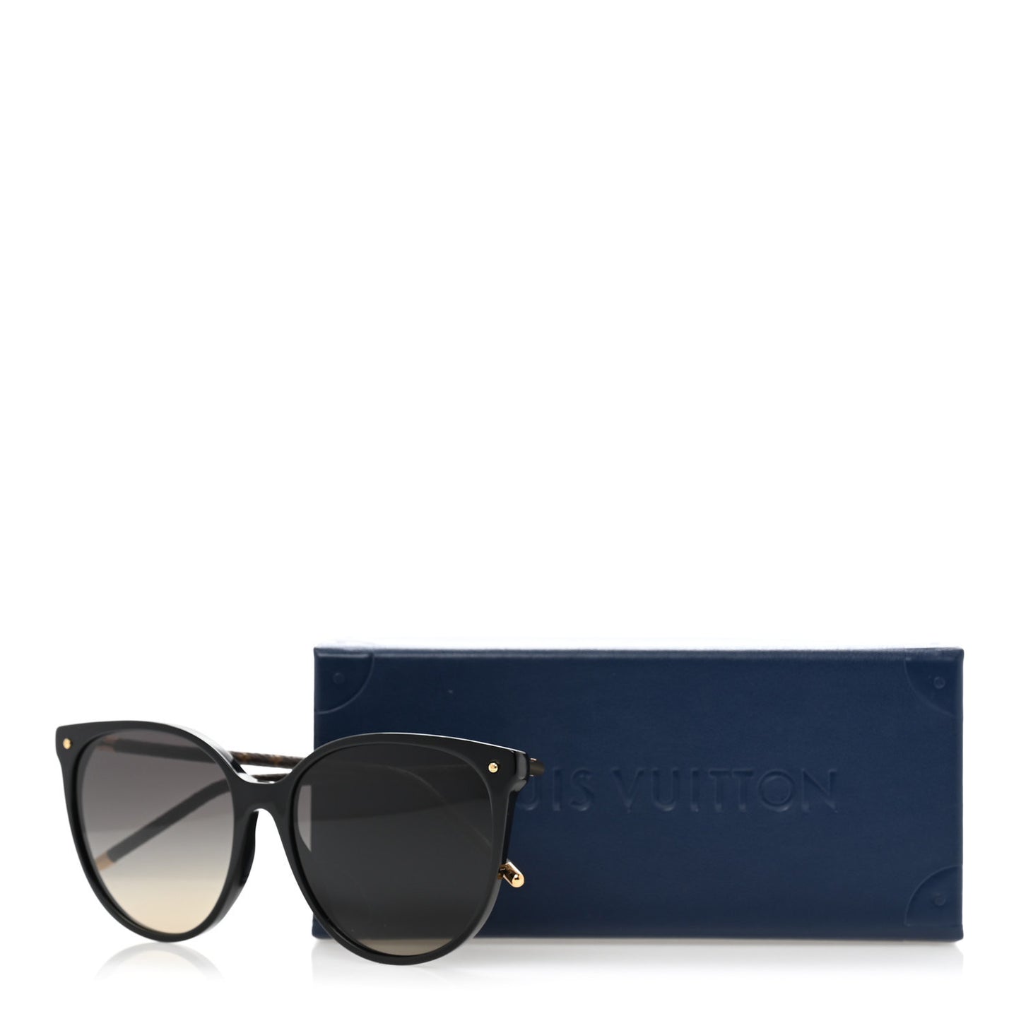 Monogram Acetate LV First Round Sunglasses Z1710W Black