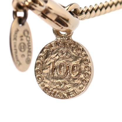 Chanel Chain CC 100 Anniversary Necklace Gold 6 of 6