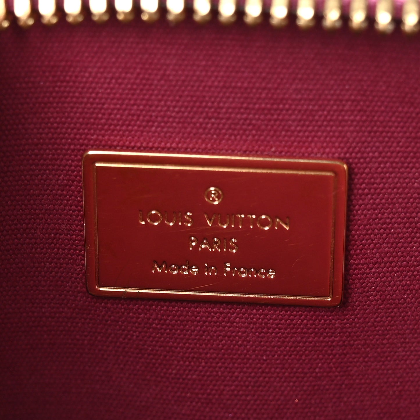 Patent Monogram Alma BB Magenta