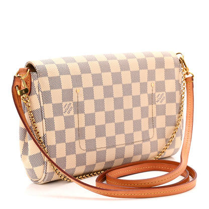 Louis Vuitton Damier Azur Favorite MM 3 of 11