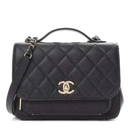 Chanel Caviar Quilted Small Business Affinity Flap Black 1 of 14