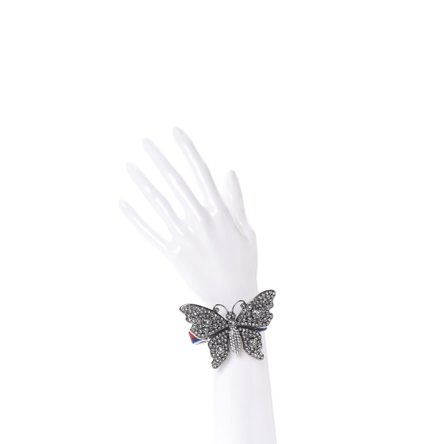 Web Crystal Butterfly Bracelet