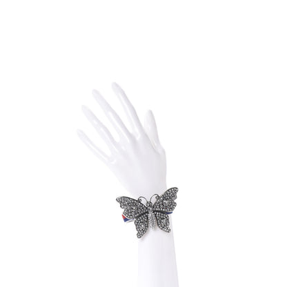 Gucci Web Crystal Butterfly Bracelet 2 of 5