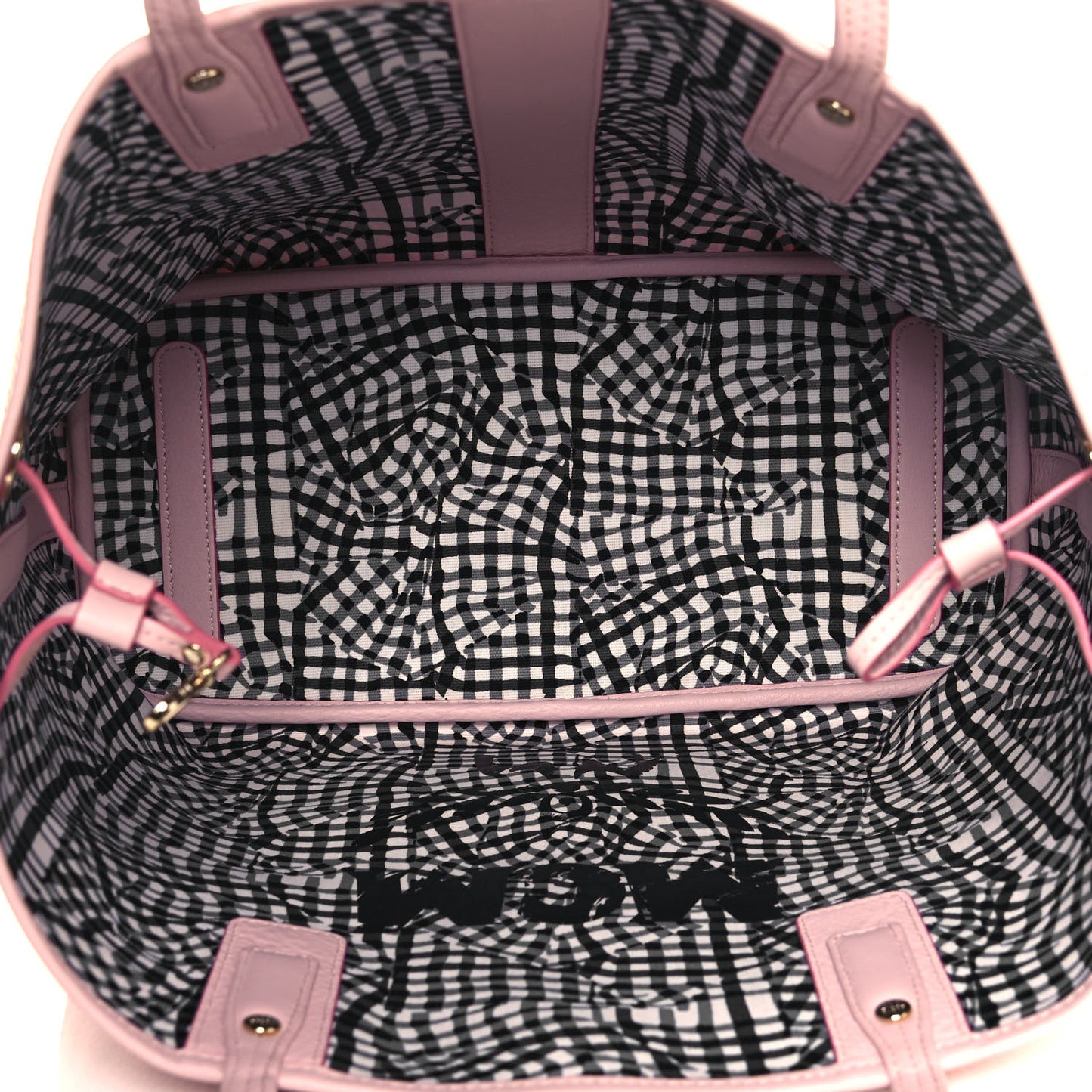 Visetos Medium Liz Reversible Shopper Tote Powder Pink