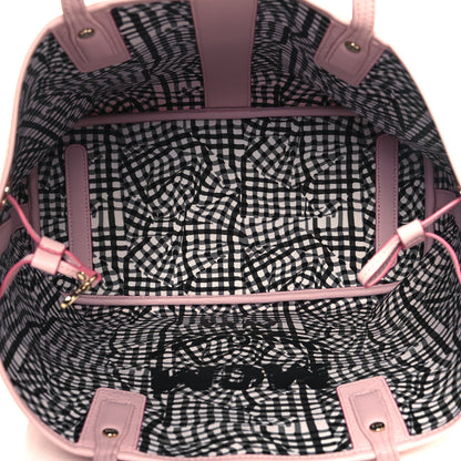 MCM Visetos Medium Liz Reversible Shopper Tote Powder Pink 4 of 21