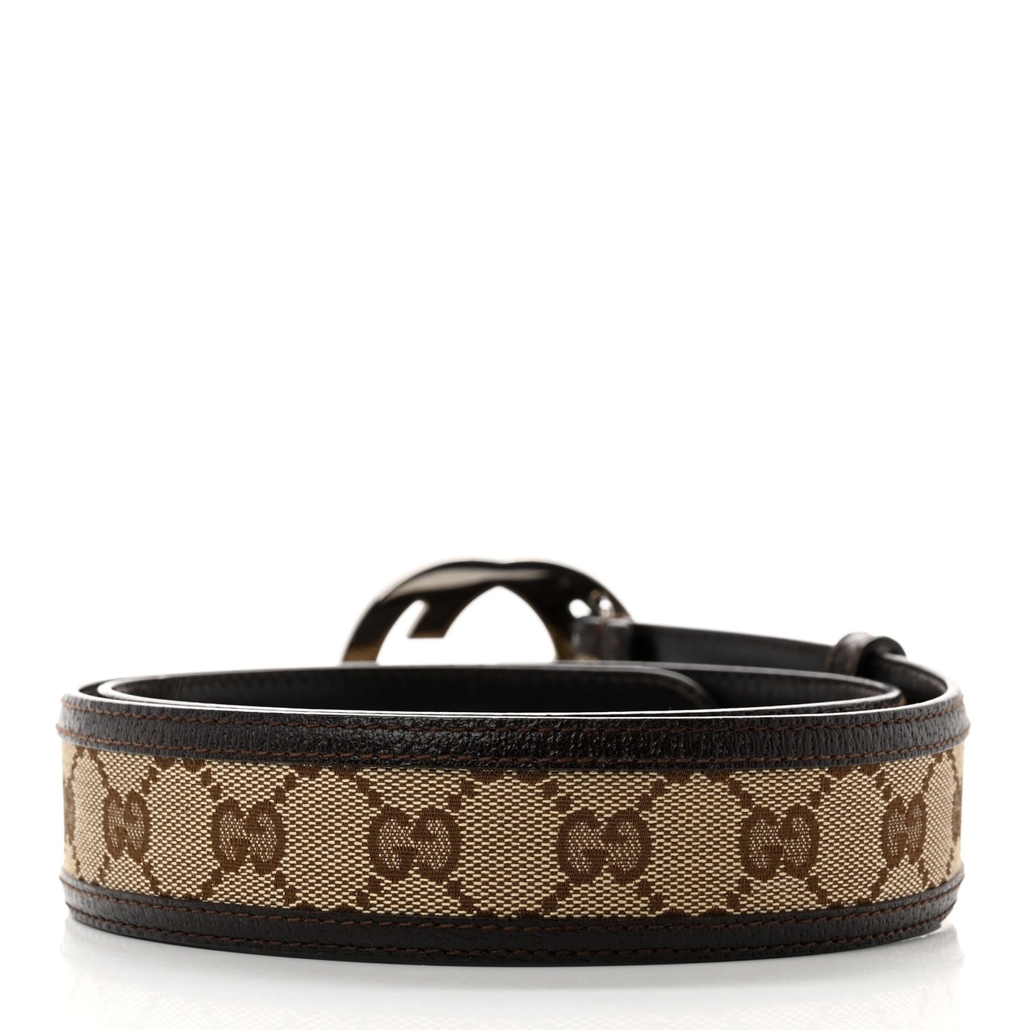 Monogram Interlocking G 40mm Belt 90 36 Dark Brown