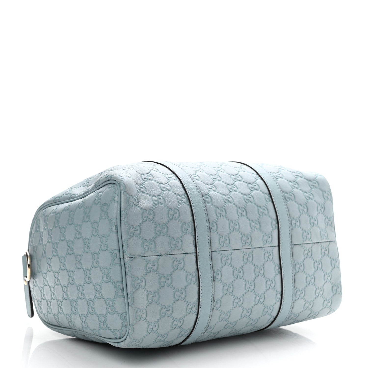 Gucci Guccissima Medium Joy Boston Light Blue 4 of 10