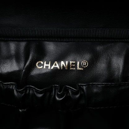 Chanel Lambskin Vanity Cosmetic Case Black 6 of 14