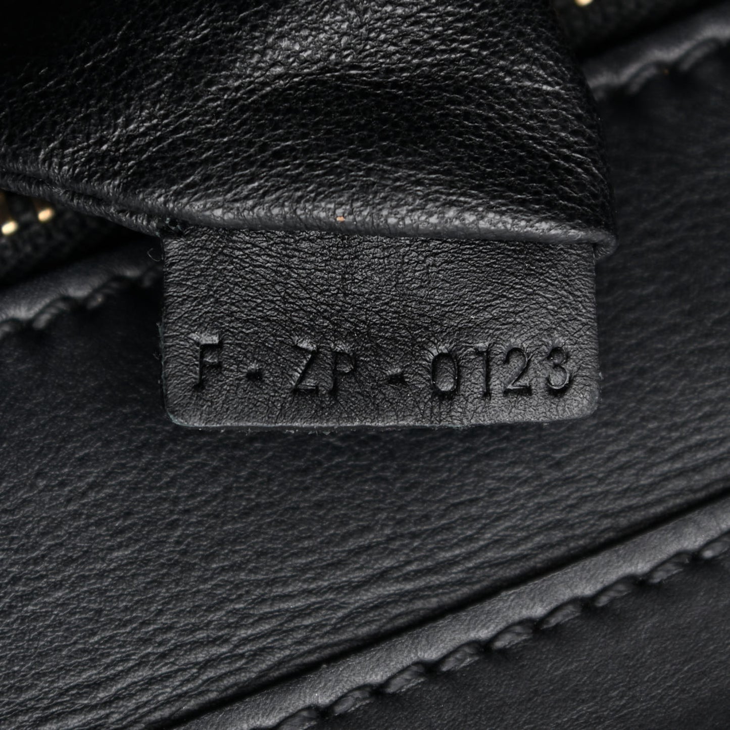Smooth Calfskin Micro Luggage Black