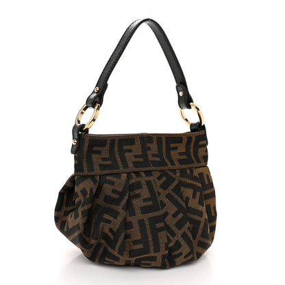 Fendi Zucca Mini Chef Hobo Tobacco 3 of 9