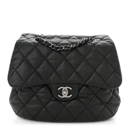 Chanel Lambskin Quilted Large Chanel 3 Flap Black 1 of 11