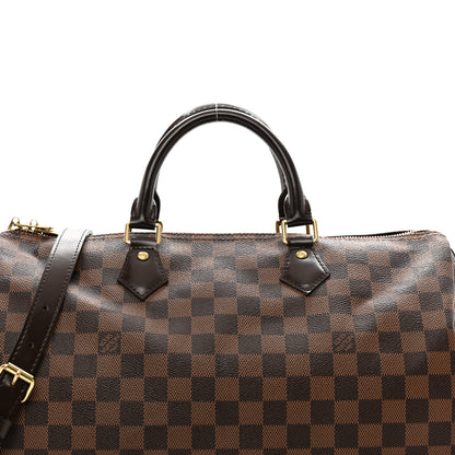 Louis Vuitton Damier Ebene Speedy Bandouliere 35 5 of 11