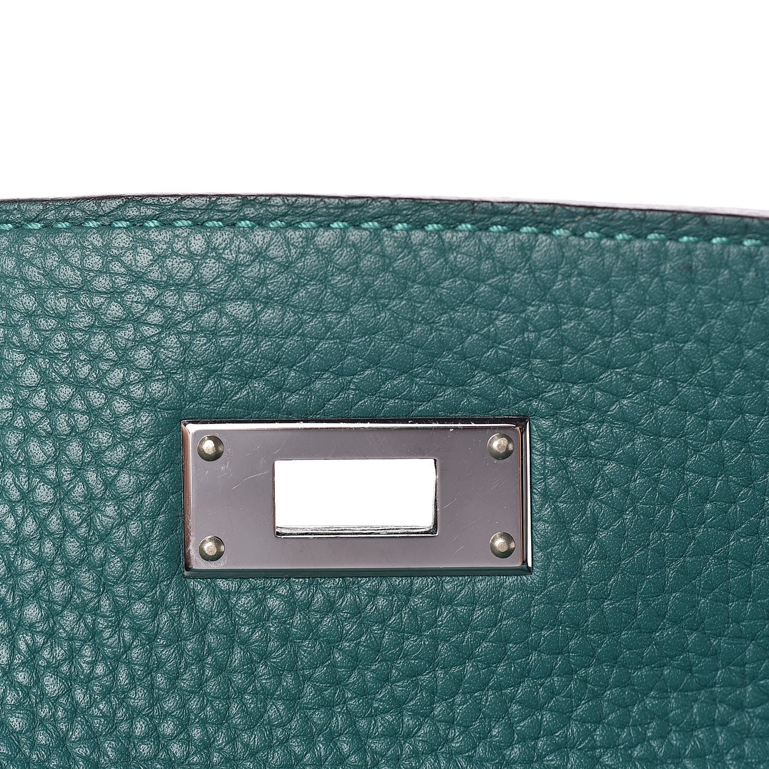 Hermes Togo Kelly Retourne 35 Malachite 12 of 33