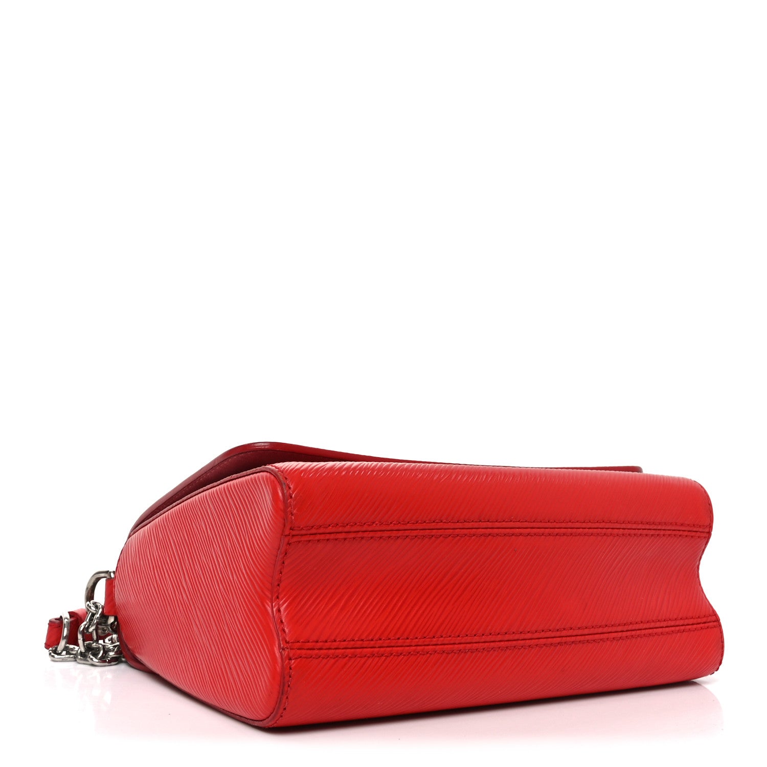 Louis Vuitton Epi Twist Shoulder Bag MM Coquelicot 4 of 9