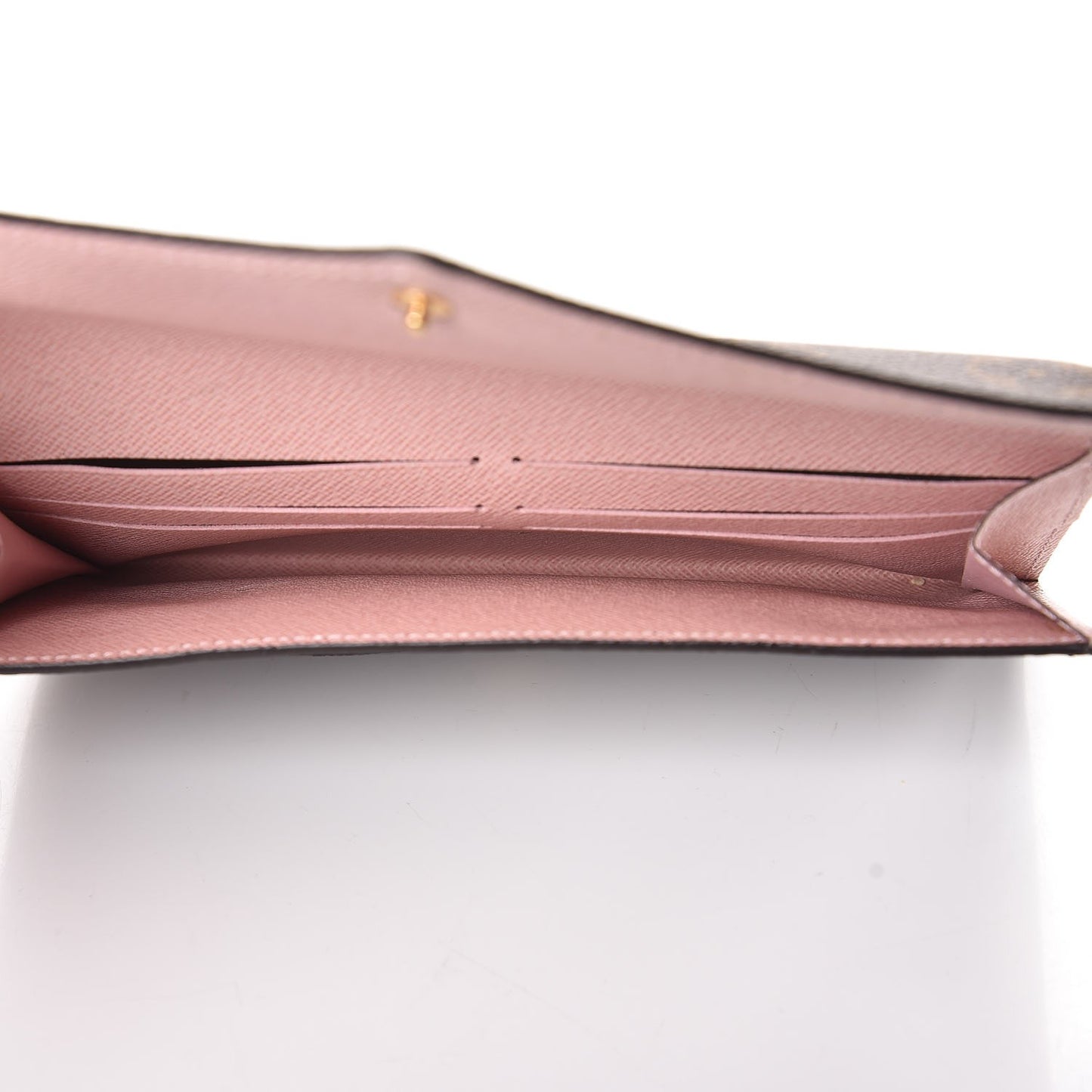Monogram Jeanne Wallet Rose Ballerine