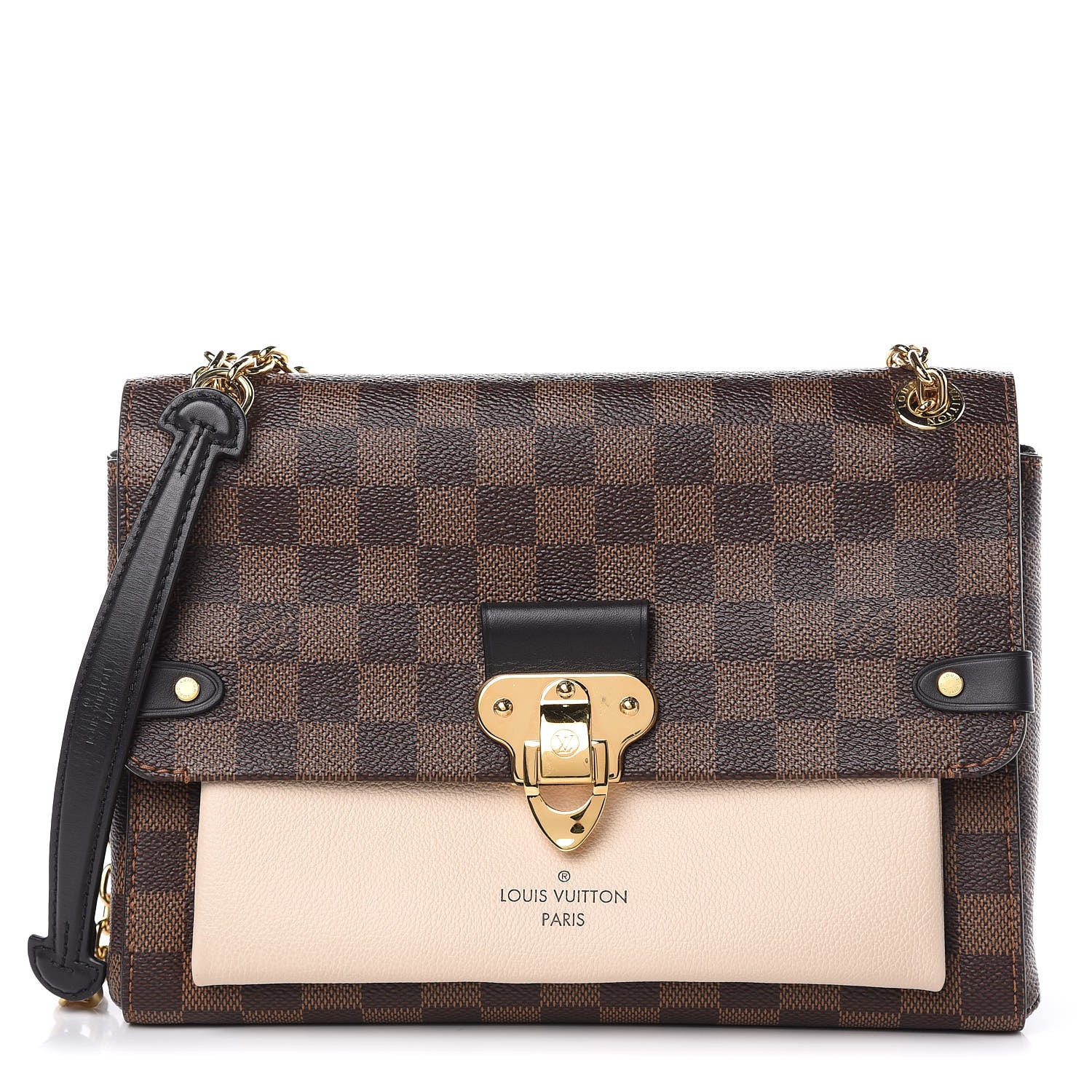 Louis Vuitton Damier Ebene Vavin PM Creme 1 of 13
