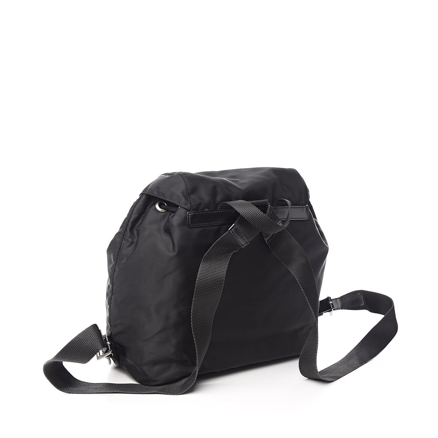 Nylon Vela Medium Backpack Black