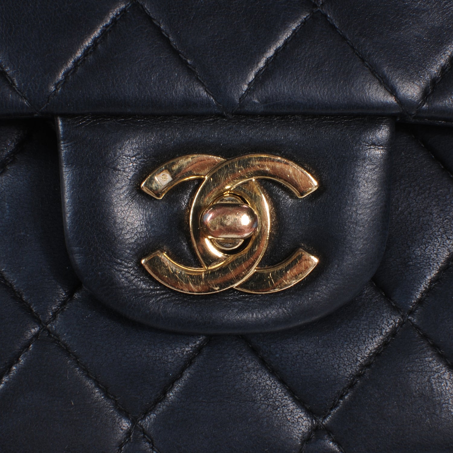 Chanel Lambskin Medium Double Flap Black 6 of 10