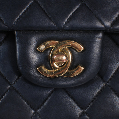 Chanel Lambskin Medium Double Flap Black 6 of 10