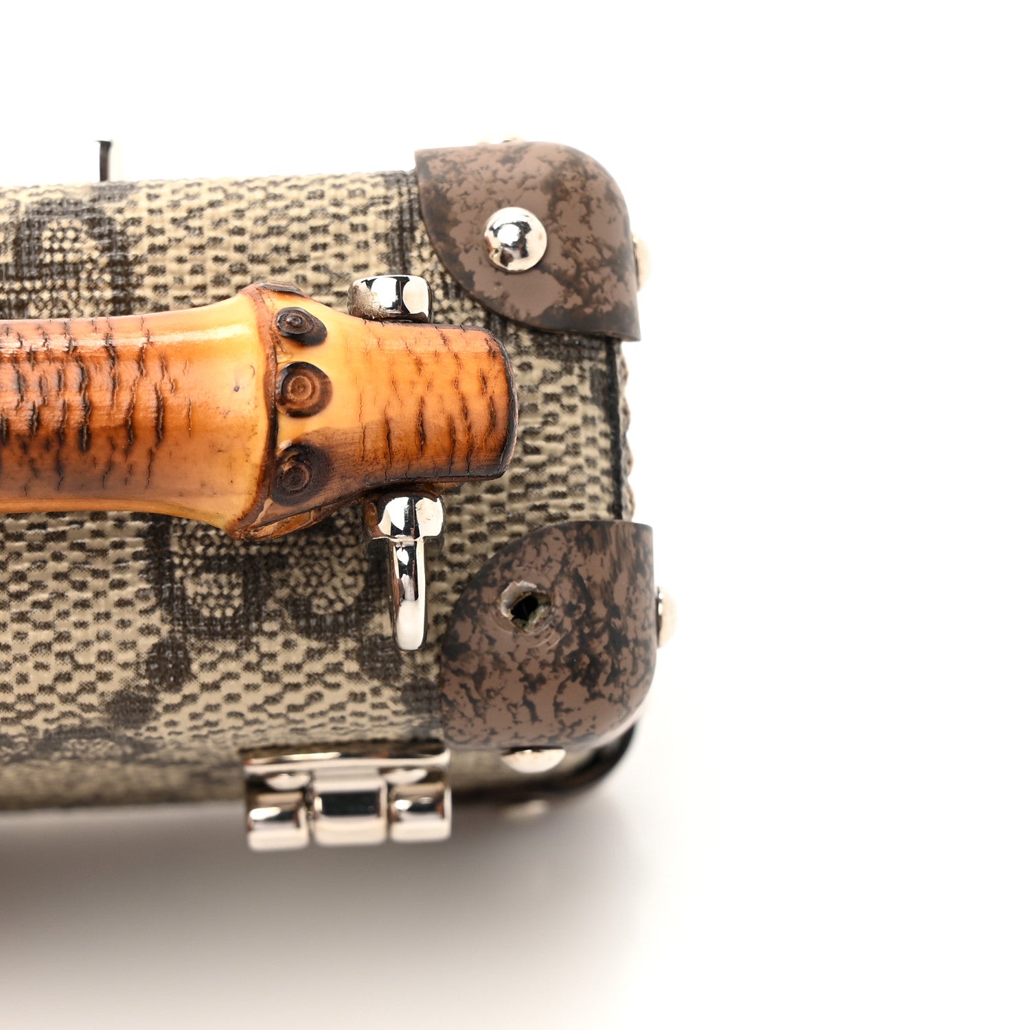 Gucci GG Supreme Monogram AirPods Pro Case Beige Ebony 1744929