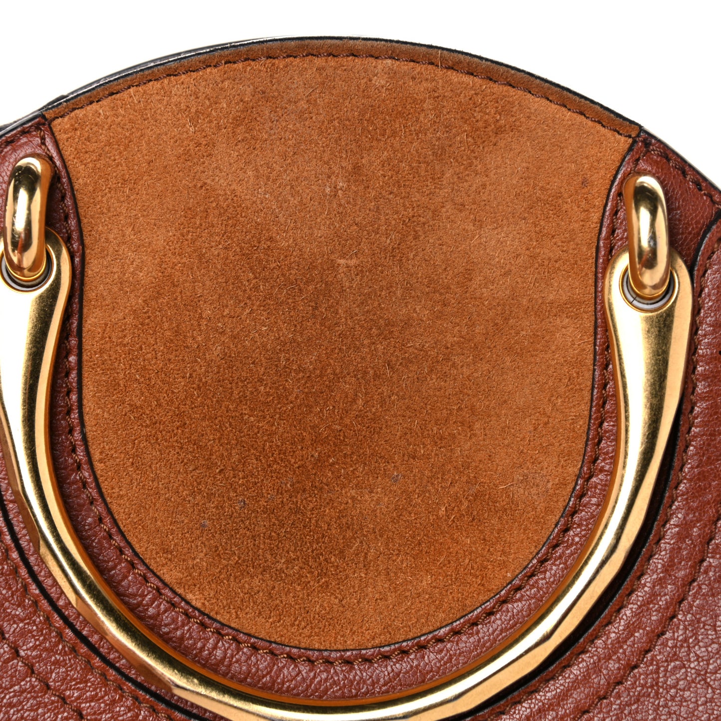 Shiny Goatskin Smooth Calfskin Suede Small Pixie Bag Saffron Red