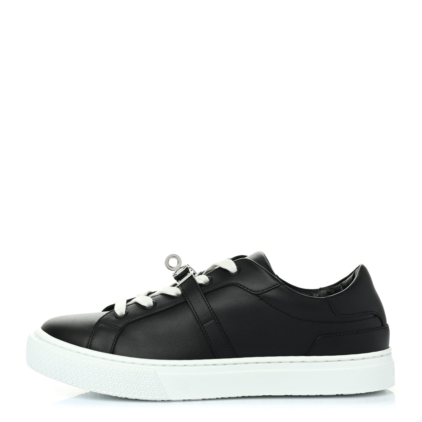 Calfskin Day Sneakers 36 Black