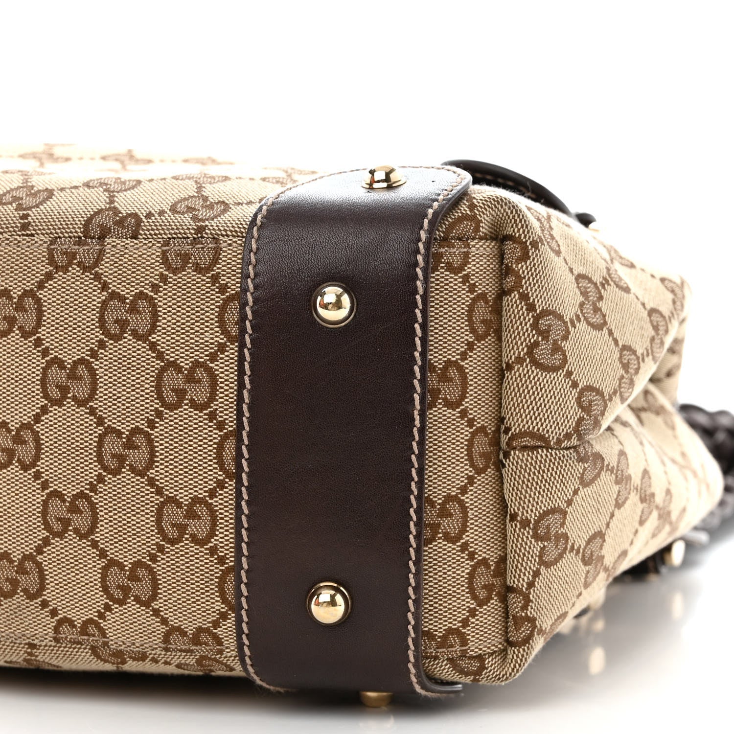 Gucci Monogram Small Pelham Shoulder Bag Dark Brown 10 of 13